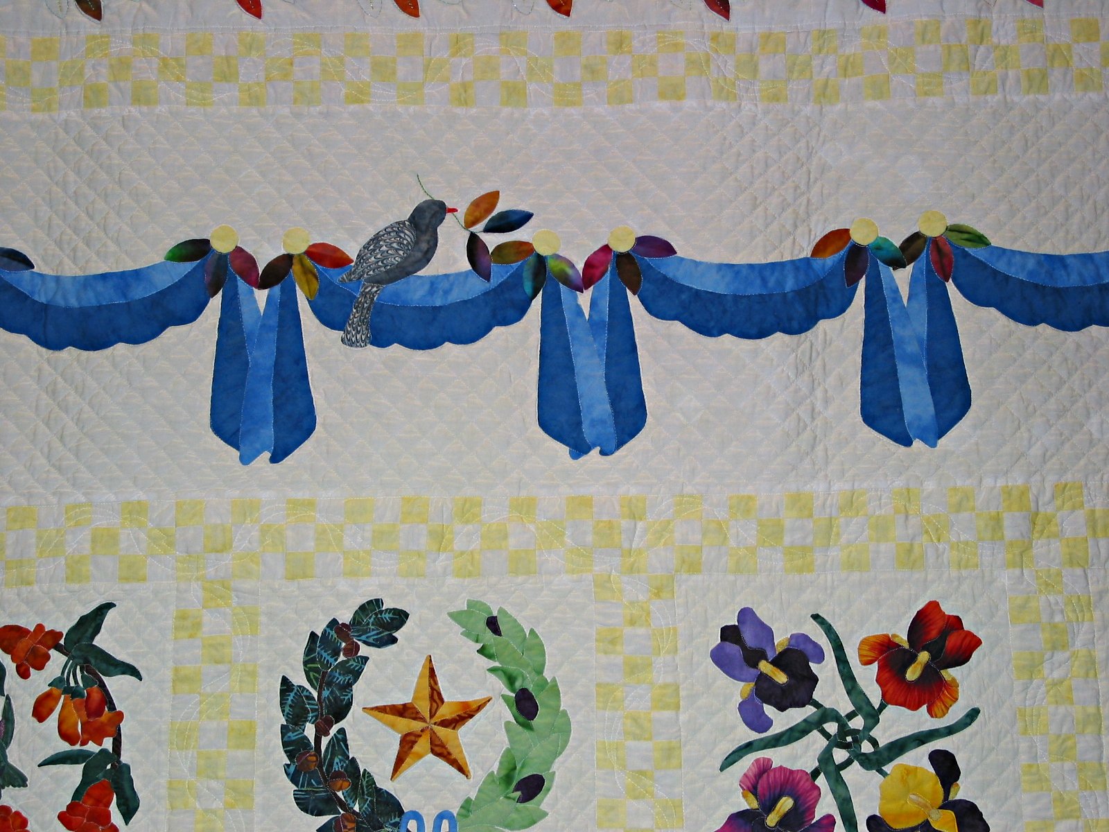 'Pillow Tuck Center' by AAQG Members