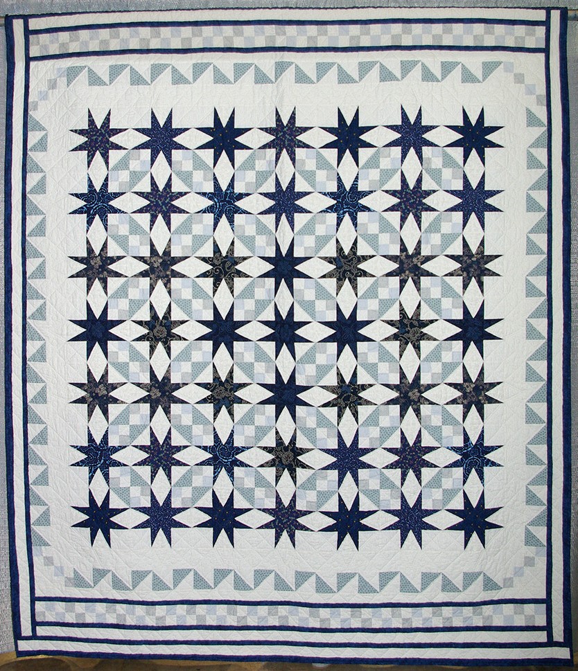 'Rhapsody in Blue' By Mary Kay Sliz