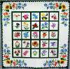 Excellence in Applique, Large  'Wildflowers' Entered by Ingrid Fullard