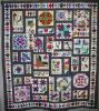 Second in Pieced Quilts, Large  'In My Garden' By Inge Hayes