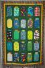 Honorable Mention in Two-Person Quilts  'Snakes, Snails, Puppy Dog Tails and Friends' Entered by Sandy Pigford
