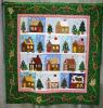 Second in Group Quilts  'Gingerbread Lane' Entered by Diana Baldwin