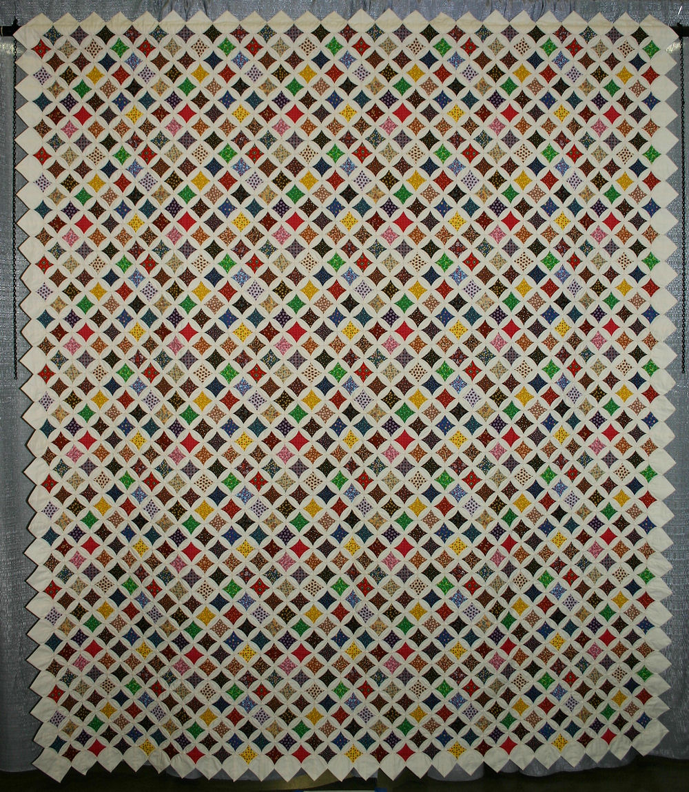 'Cathedral Window Entered by Inge Hayes
