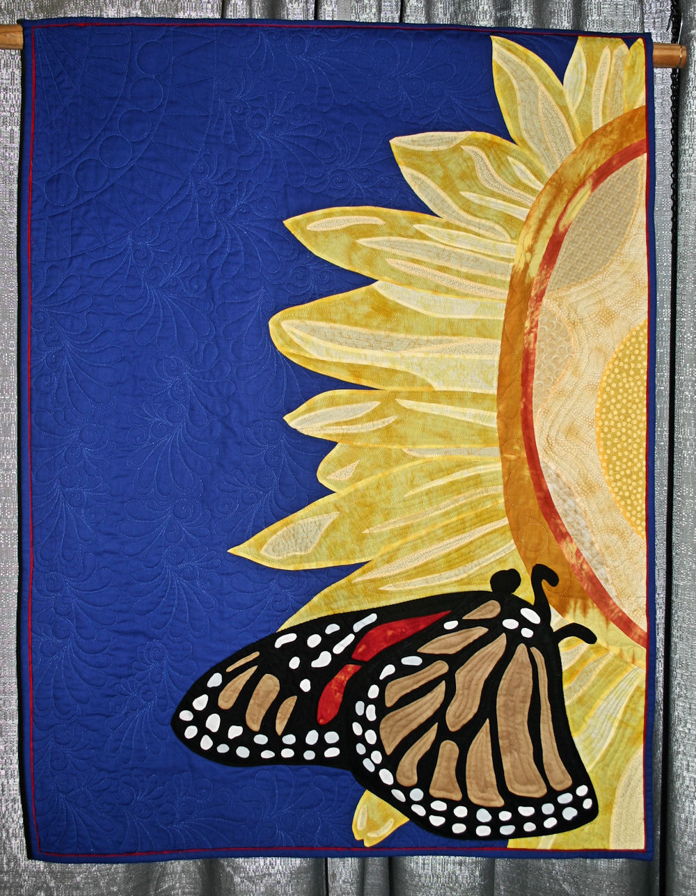 'Sunflower Blues Entered by Sandie Hirsh